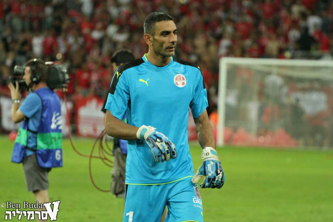 דודו גורש השוער הראשון של הפועל באר שבע חתם לעונה נוספת (צילום: בן בודה)